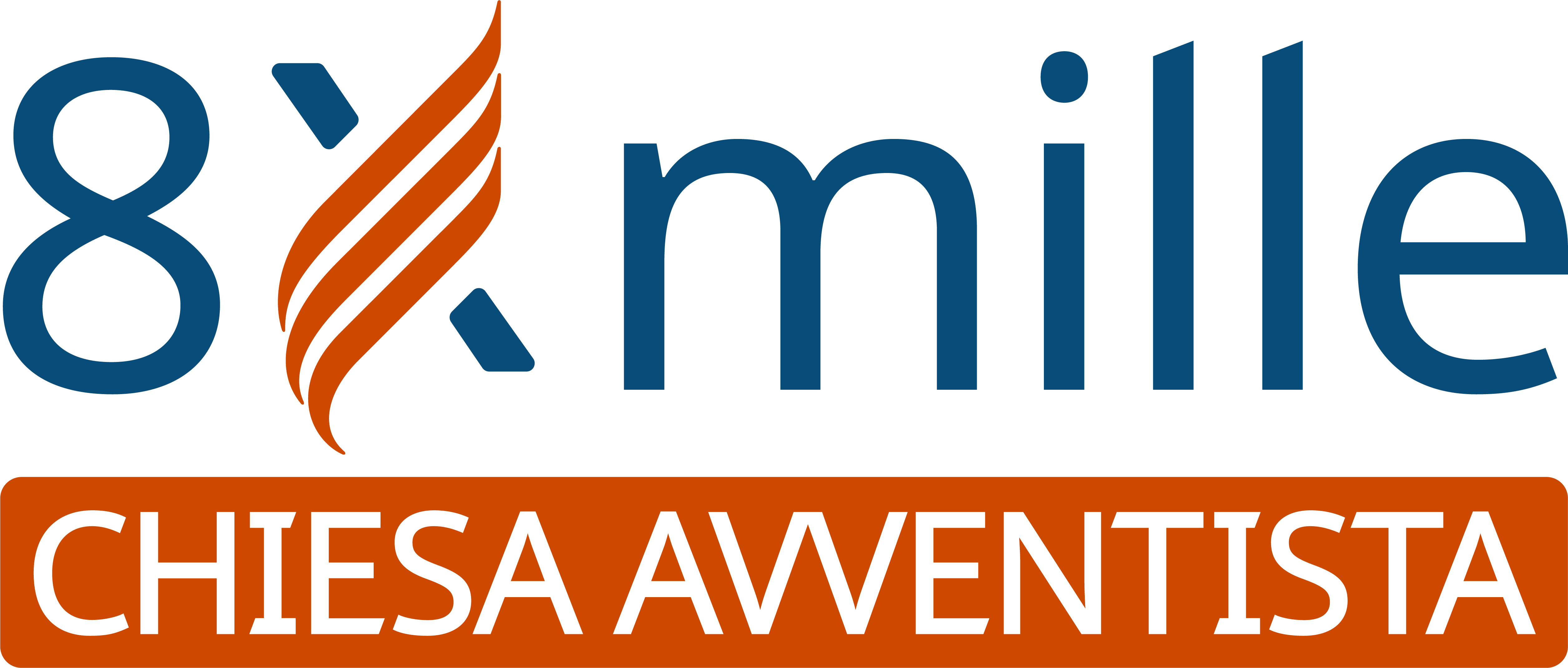 Logo 8x1000 2025_ Colorato_Arancione Blu